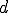 d