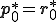 \b{p}^*_0=\b{r}^*_0