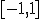 [-1,1]
