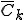 \bar{C}_k