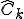 \hat{C}_k