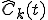 \hat{C}_k(t)