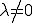 \lambda\ne 0