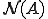 \cal{N}(A)